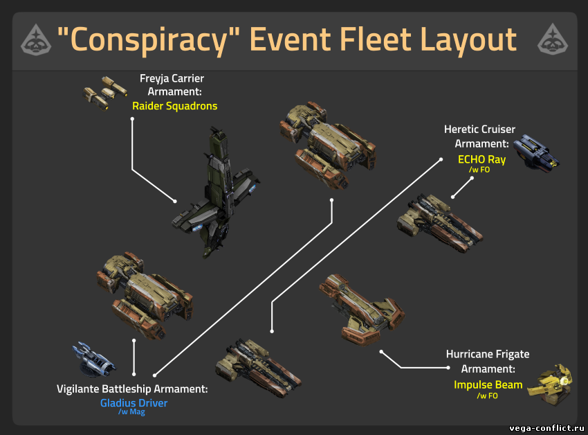 Флот VSec на ивент Conspiracy